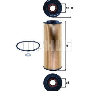 Olejový filtr MAHLE OX 775D