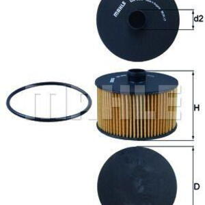 Olejový filtr MAHLE OX 968D