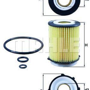 Olejový filtr MAHLE OX 982D