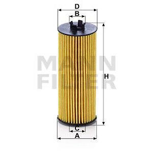 Olejový filtr MANN-FILTER HU 6009 z