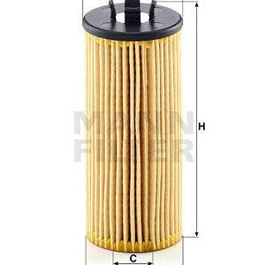 Olejový filtr MANN-FILTER HU 6015 z KIT