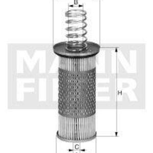 Olejový filtr MANN-FILTER HU 6020 z