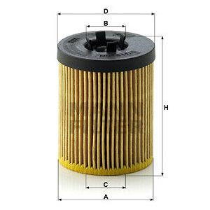 Olejový filtr MANN-FILTER HU 611/1 x