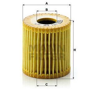 Olejový filtr MANN-FILTER HU 68 x
