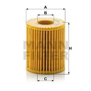 Olejový filtr MANN-FILTER HU 7009 z