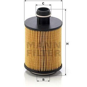 Olejový filtr MANN-FILTER HU 712/11 x