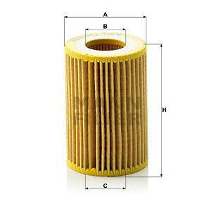 Olejový filtr MANN-FILTER HU 712/9 x