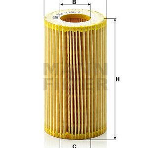 Olejový filtr MANN-FILTER HU 718/1 z