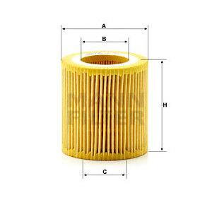Olejový filtr MANN-FILTER HU 8011 z