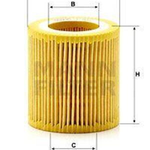 Olejový filtr MANN-FILTER HU 8011 z