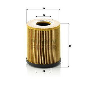 Olejový filtr MANN-FILTER HU 816/2 x