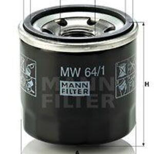 Olejový filtr MANN-FILTER MW 64/1