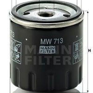 Olejový filtr MANN-FILTER MW 713