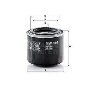 Olejový filtr MANN-FILTER MW 810