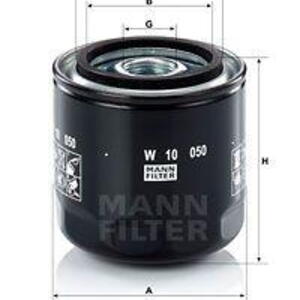 Olejový filtr MANN-FILTER W 10 050 W 10 050