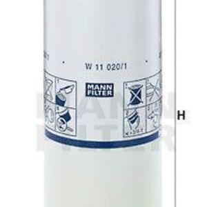 Olejový filtr MANN-FILTER W 11 020/1 W 11 020/1