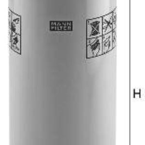 Olejový filtr MANN-FILTER W 11 020