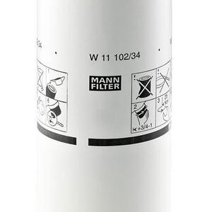 Olejový filtr MANN-FILTER W 11 102/34