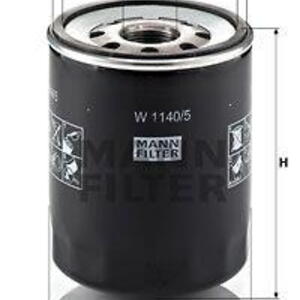 Olejový filtr MANN-FILTER W 1140/5 W 1140/5