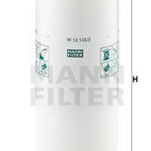 Olejový filtr MANN-FILTER W 13 145/3