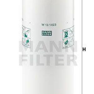 Olejový filtr MANN-FILTER W 13 145/3