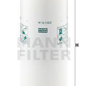 Olejový filtr MANN-FILTER W 13 145/3