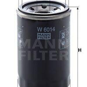 Olejový filtr MANN-FILTER W 6014 W 6014