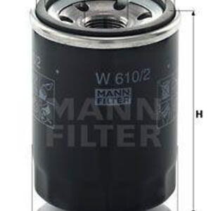 Olejový filtr MANN-FILTER W 610/2