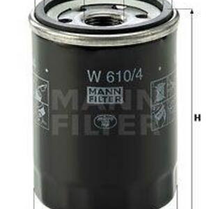 Olejový filtr MANN-FILTER W 610/4