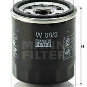 Olejový filtr MANN-FILTER W 68/3