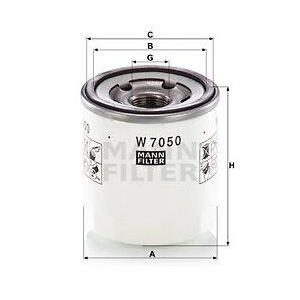 Olejový filtr MANN-FILTER W 7050