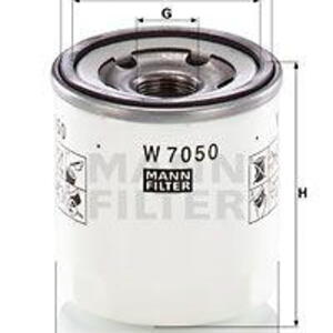 Olejový filtr MANN-FILTER W 7050