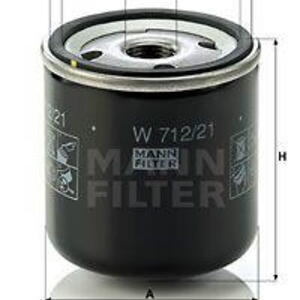 Olejový filtr MANN-FILTER W 712/21
