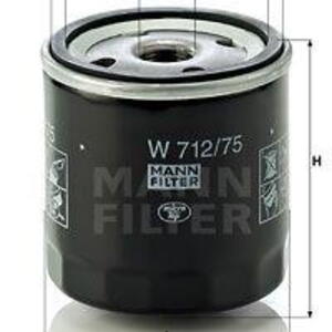 Olejový filtr MANN-FILTER W 712/75