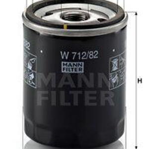 Olejový filtr MANN-FILTER W 712/82
