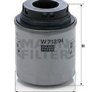 Olejový filtr MANN-FILTER W 712/94