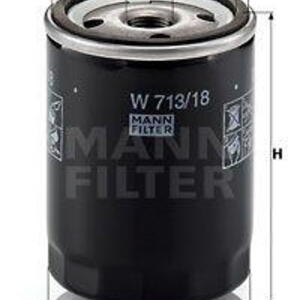 Olejový filtr MANN-FILTER W 713/18