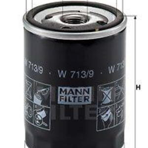 Olejový filtr MANN-FILTER W 713/9