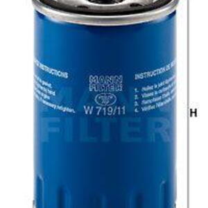 Olejový filtr MANN-FILTER W 719/11