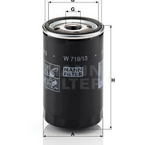 Olejový filtr MANN-FILTER W 719/13