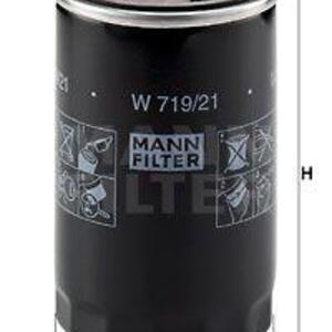 Olejový filtr MANN-FILTER W 719/21 W 719/21