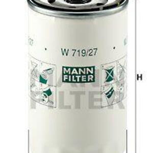 Olejový filtr MANN-FILTER W 719/27