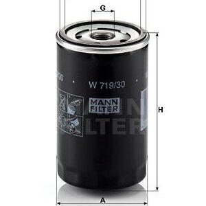 Olejový filtr MANN-FILTER W 719/30