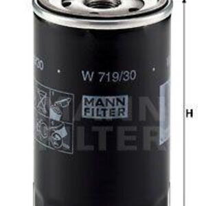 Olejový filtr MANN-FILTER W 719/30