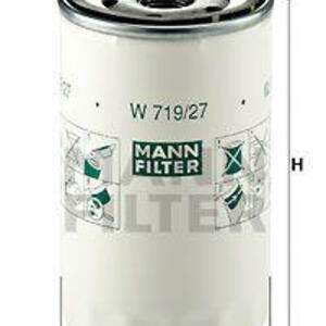 Olejový filtr MANN-FILTER W 719/36 W 719/36