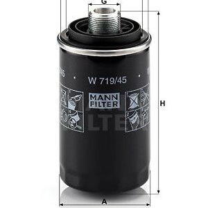 Olejový filtr MANN-FILTER W 719/45