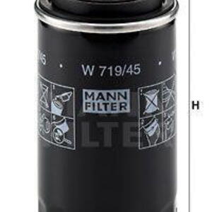 Olejový filtr MANN-FILTER W 719/45 W 719/45