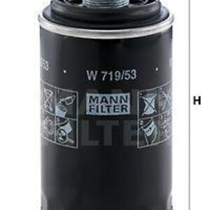 Olejový filtr MANN-FILTER W 719/53
