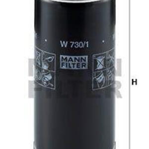 Olejový filtr MANN-FILTER W 730/1