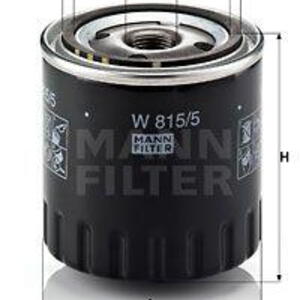 Olejový filtr MANN-FILTER W 815/5